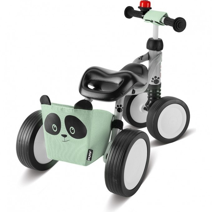 Беговел-каталка PUKY Wutsch Panda grey серый/мятный 3027 Беговел-каталка PUKY Wutsch Panda grey серый/мятный 3027