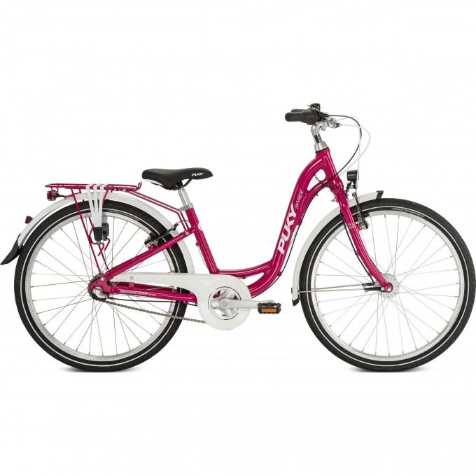 Двухколесный велосипед для девочек PUKY SKYRIDE 24-3 ALU малиновый 4819 Двухколесный велосипед для девочек PUKY SKYRIDE 24-3 ALU малиновый 4819