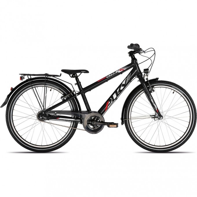 Двухколесный велосипед PUKY CYKE 24-3 LIGHT black черный 4724 Двухколесный велосипед PUKY CYKE 24-3 LIGHT black черный 4724
