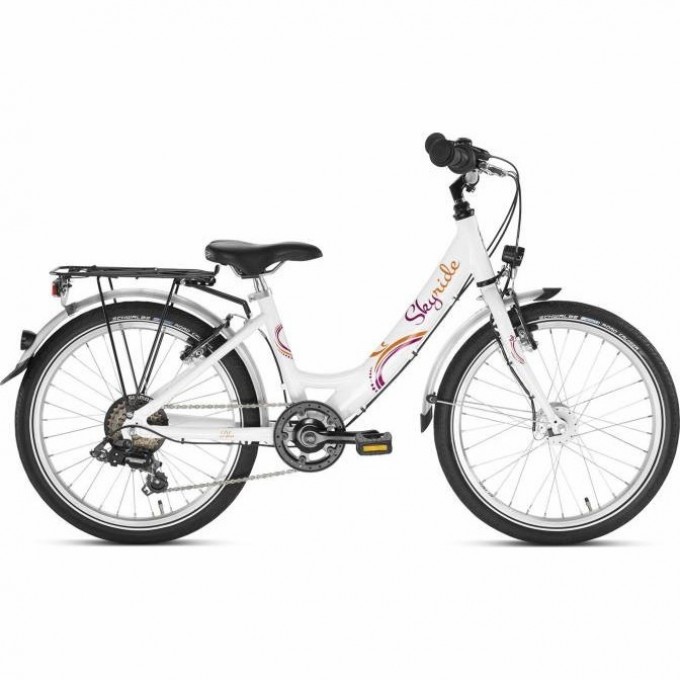 Двухколесный велосипед PUKY SKYRIDE 20-6 white белый 4449 Двухколесный велосипед PUKY SKYRIDE 20-6 white белый 4449