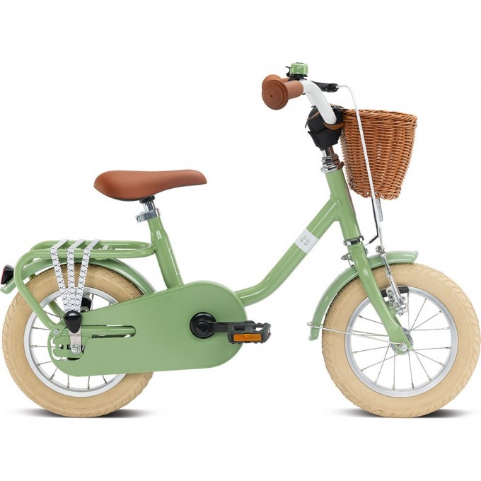 Двухколесный велосипед PUKY STEEL CLASSIC 12 retro green зеленый 4114 Двухколесный велосипед PUKY STEEL CLASSIC 12 retro green зеленый 4114