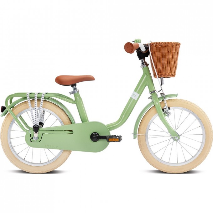 Двухколесный велосипед PUKY STEEL CLASSIC 16 retro green зеленый 4233 Двухколесный велосипед PUKY STEEL CLASSIC 16 retro green зеленый 4233