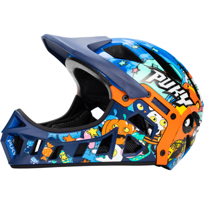 Шлем PUKY FULLFACE S (50-54) blue синий NS01133