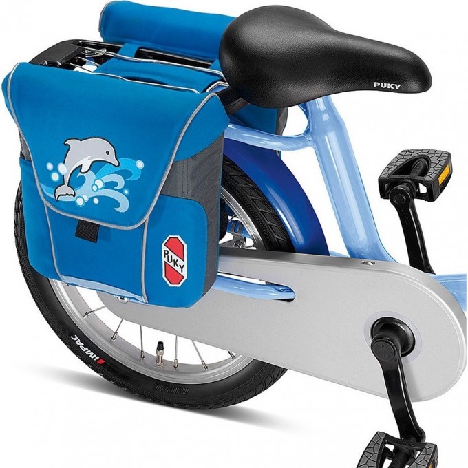 Сумка двойная PUKY DT3 blue голубая на багажник велосипеда 9787 Сумка двойная PUKY DT3 blue голубая на багажник велосипеда 9787